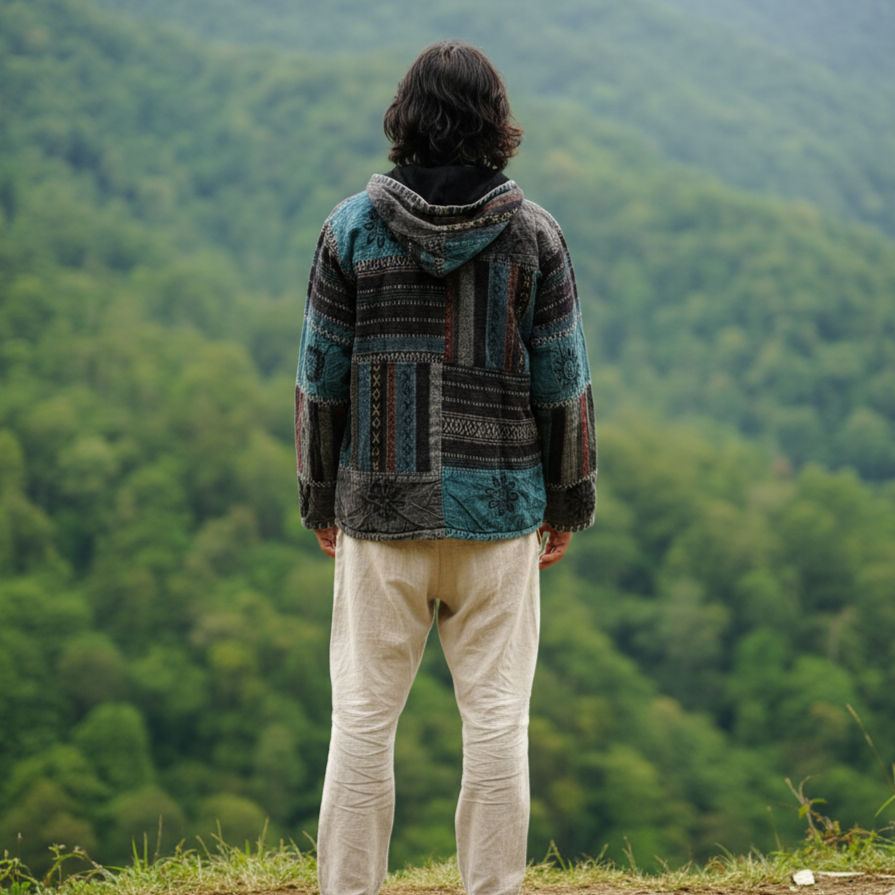 Himalayan Threads Jacket - Blues