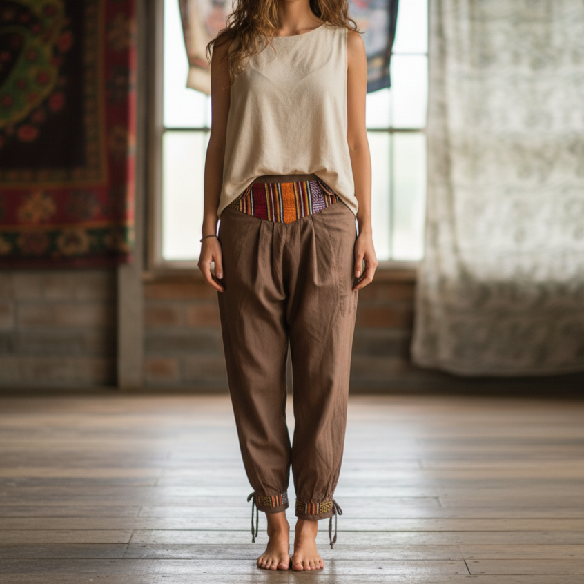 Nepali Pants - Brown