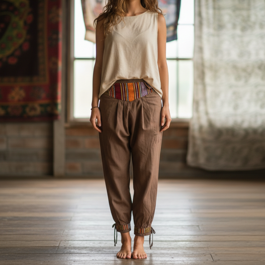 Nepali Pants - Brown