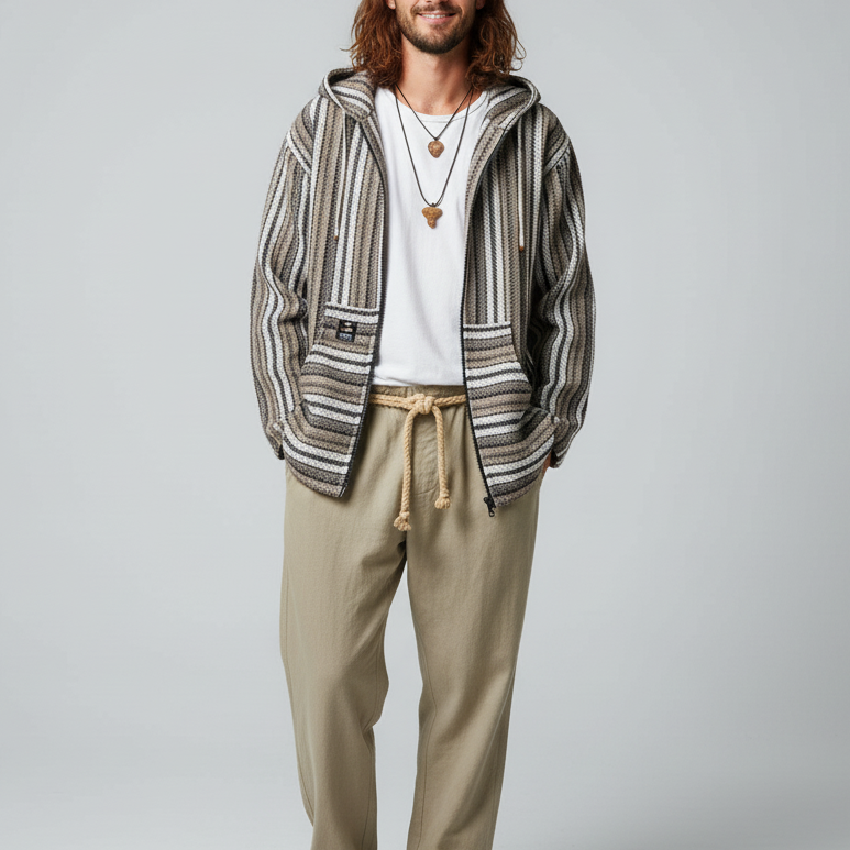 Hemp Jacket - Beige