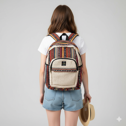 Small Hemp Backpack