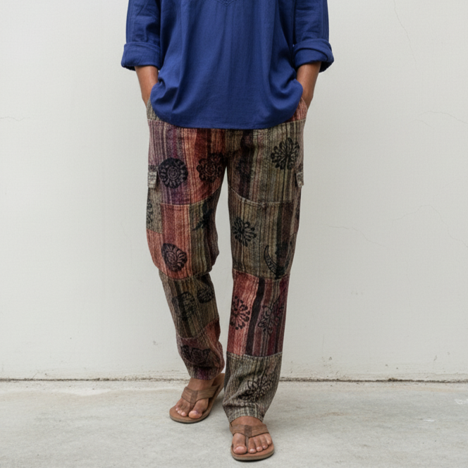 Manali Peaks Pants- Rust