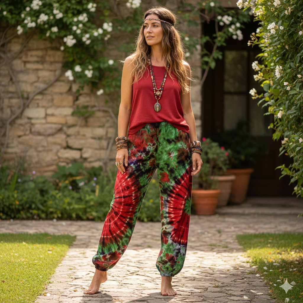 Kasol Trance Pants - Vampire