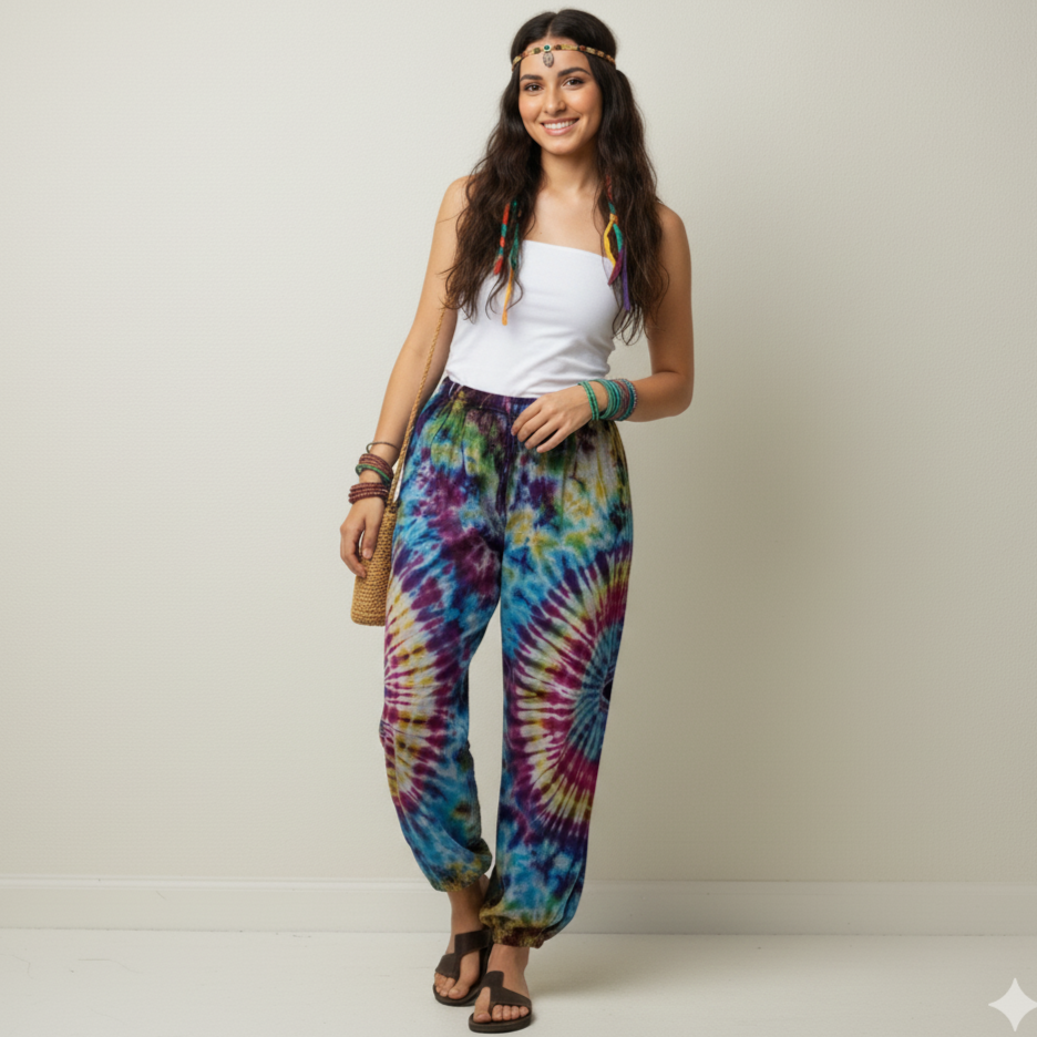 Kasol Trance Pants - Psychedelic Plum