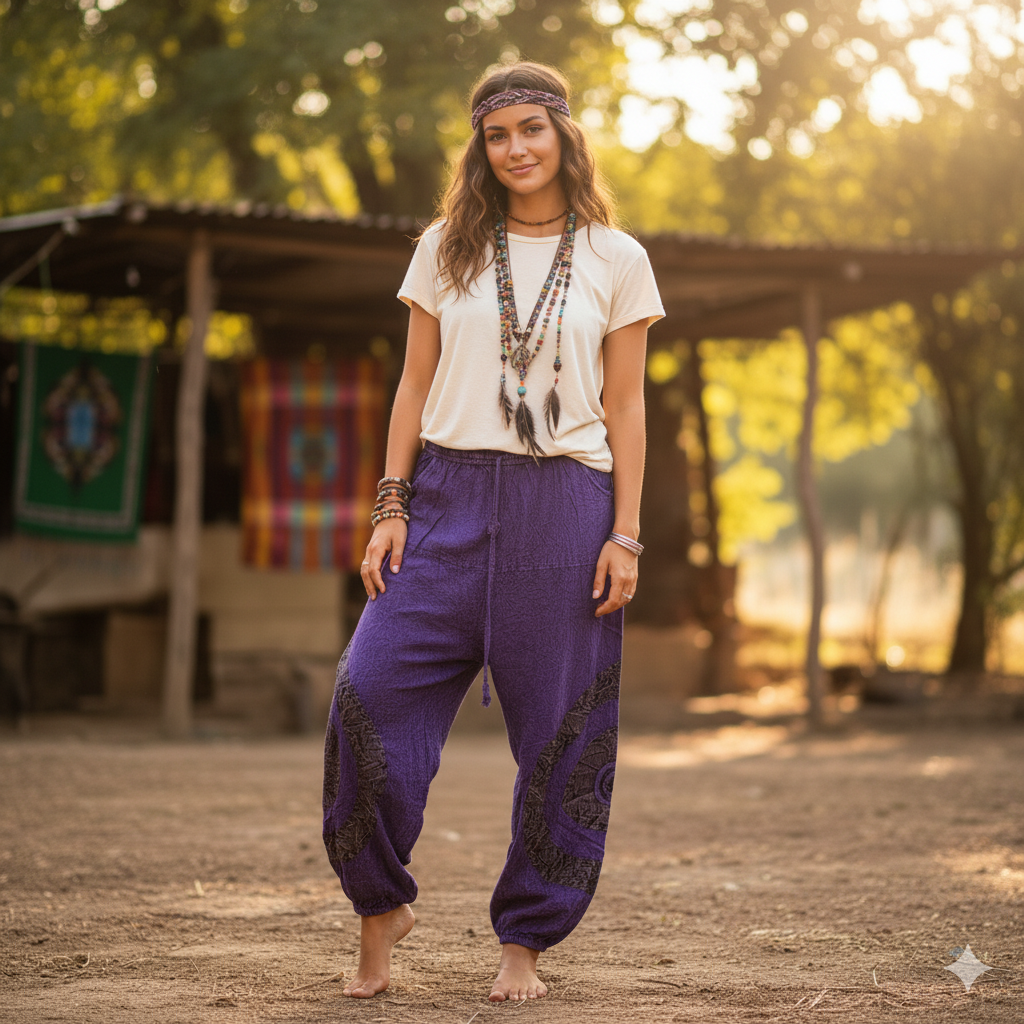 Munnar Trails Pants - Orchid