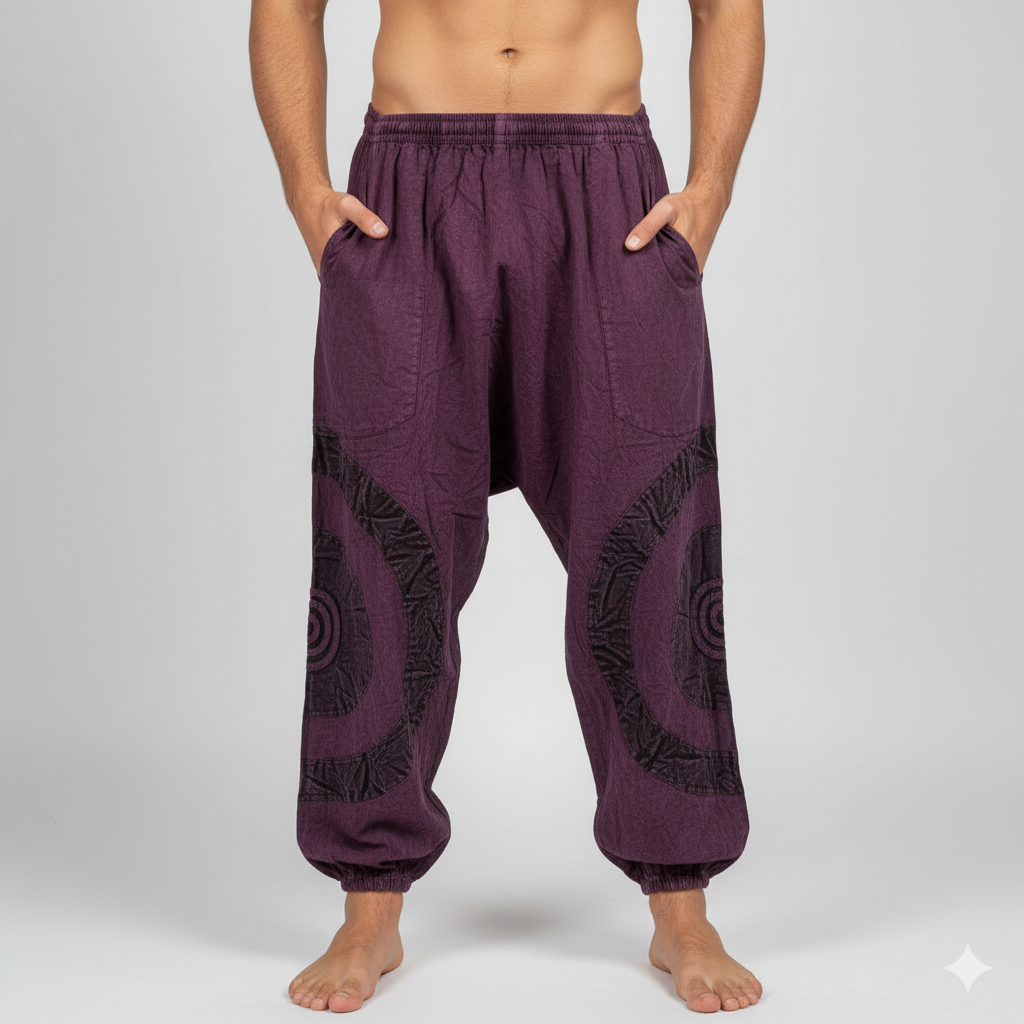 Munnar Trails Pants - Wine