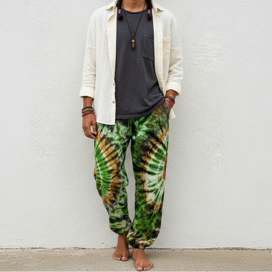 Kasol Trance Pants - Midnight Fern