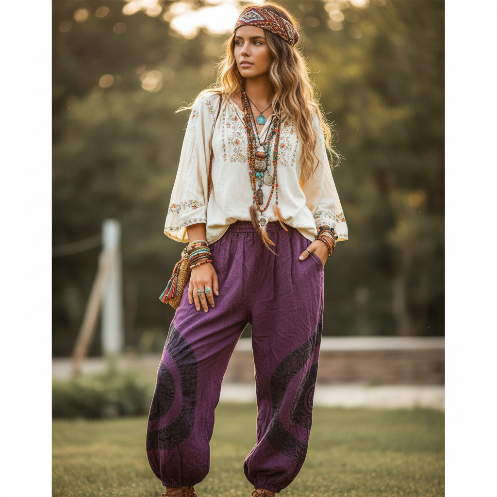 Munnar Trails Pants - Wine
