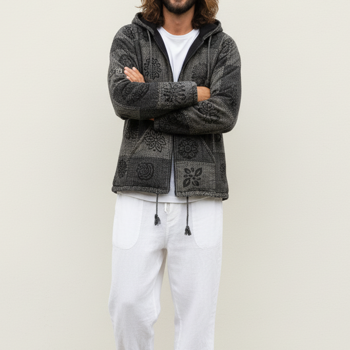 Pahadi Nepali Jacket - Night