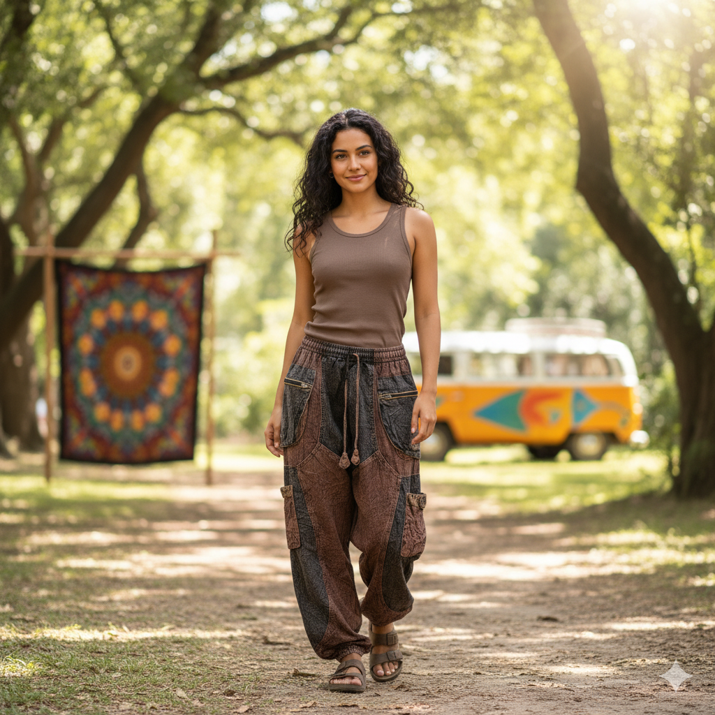 Tawang Soul Pants- Wood