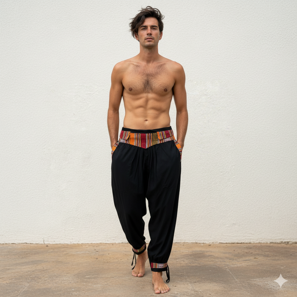 Nepali Pants - Black