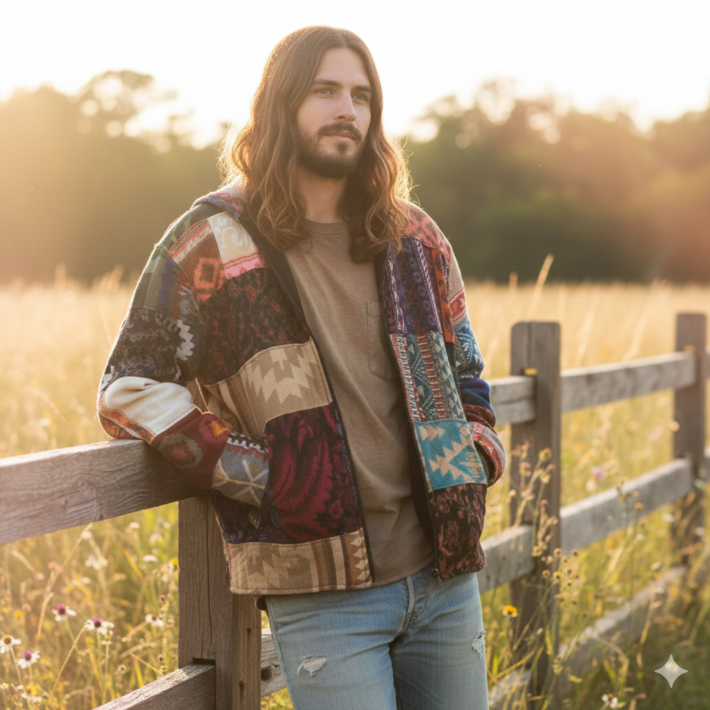 Himachali Jacket - Assorted Patchwork