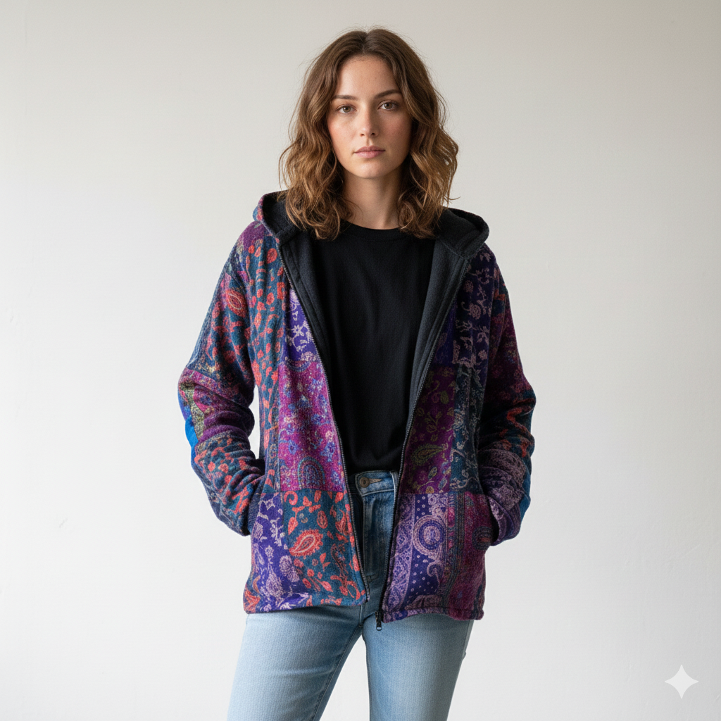 Himachali Jacket - Assorted Patchwork