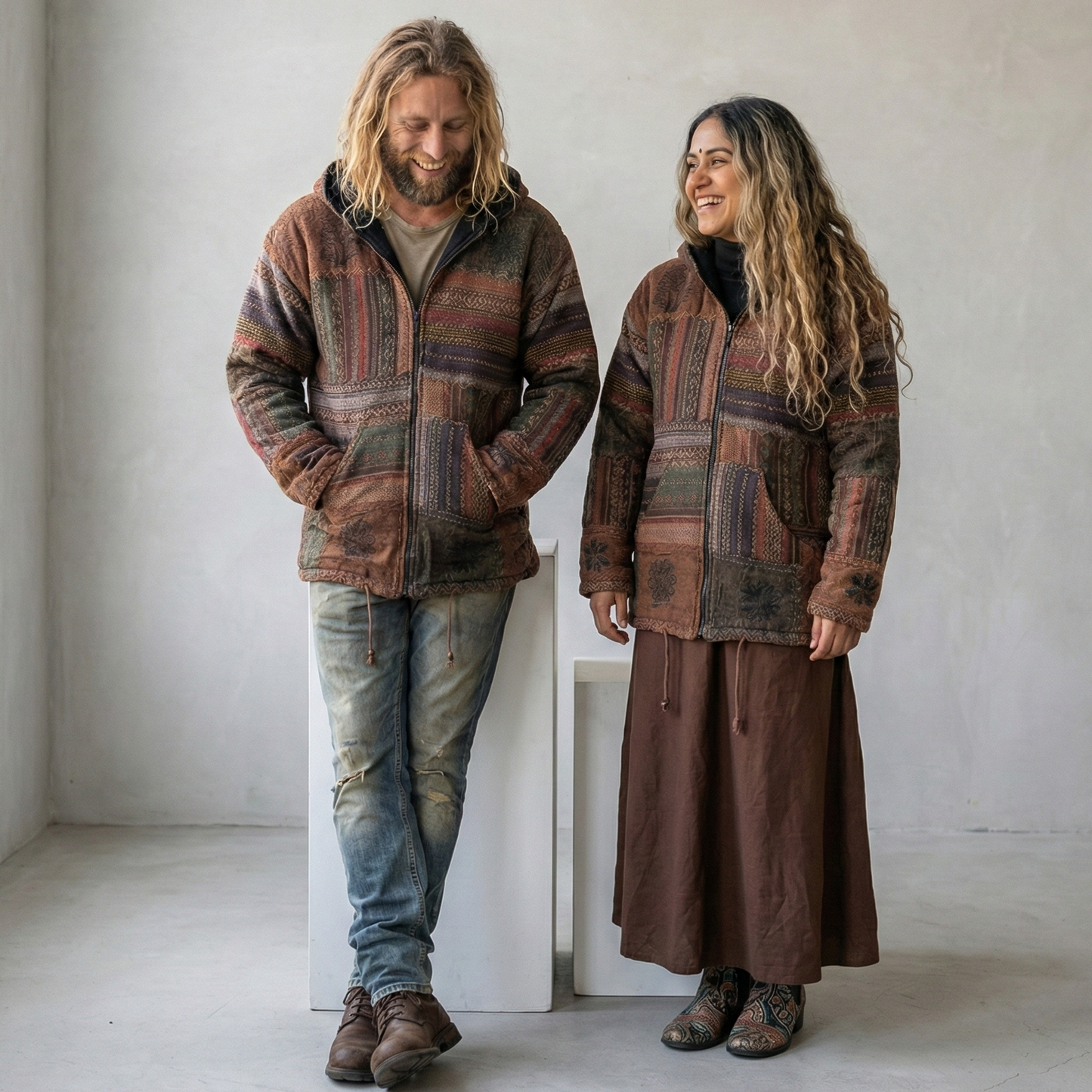 Himalayan Threads Jacket - Wood