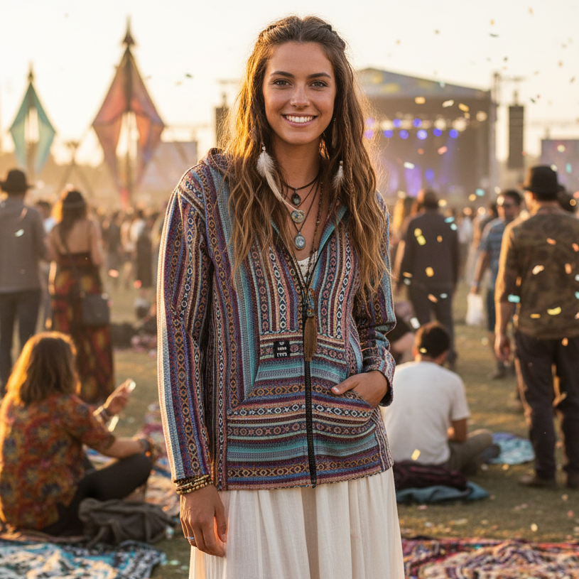 Hemp Jacket - Pastel Shade