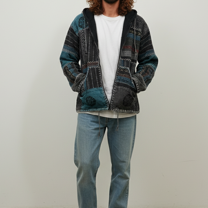 Himalayan Threads Jacket - Blues