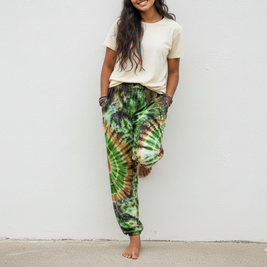 Kasol Trance Pants - Midnight Fern