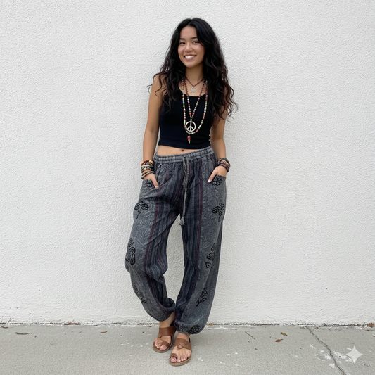 Dharamkot Bliss Pants - Ash