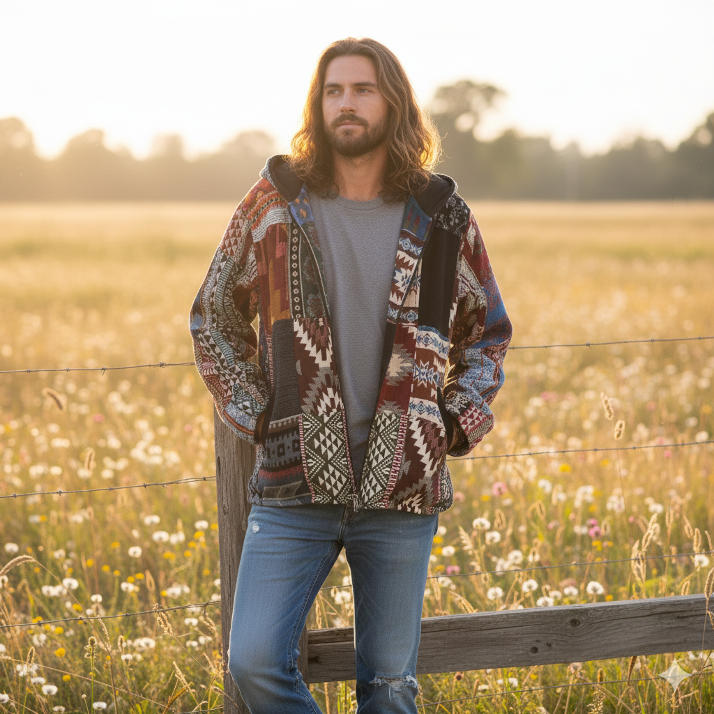 Himachali Jacket - Assorted Patchwork