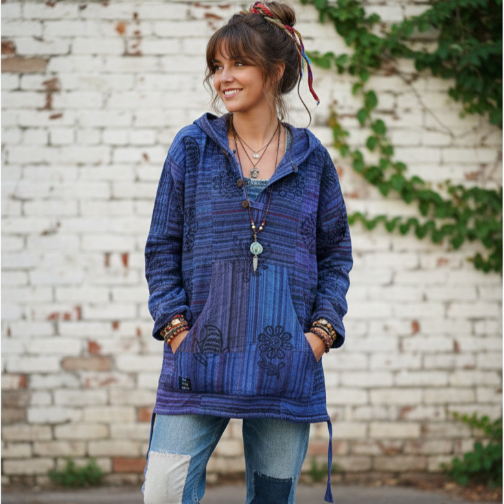 Nomad Hoodie - Ink Blue