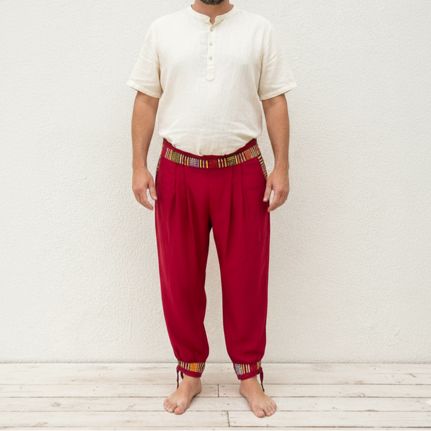 Nepali Pants - Red XXL