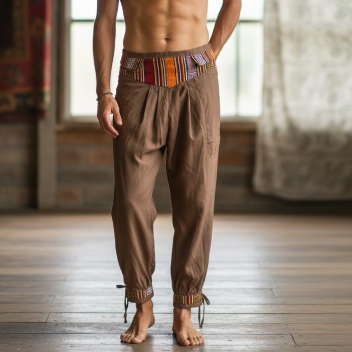 Nepali Pants - Brown