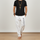 7 Chakra Pants b&w - White