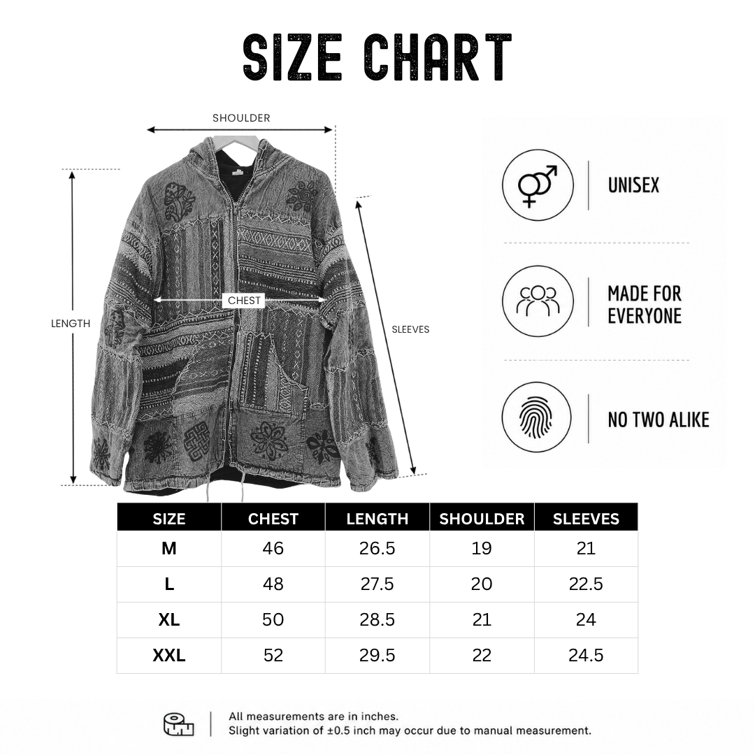 Himalayan Threads Jacket- Sea