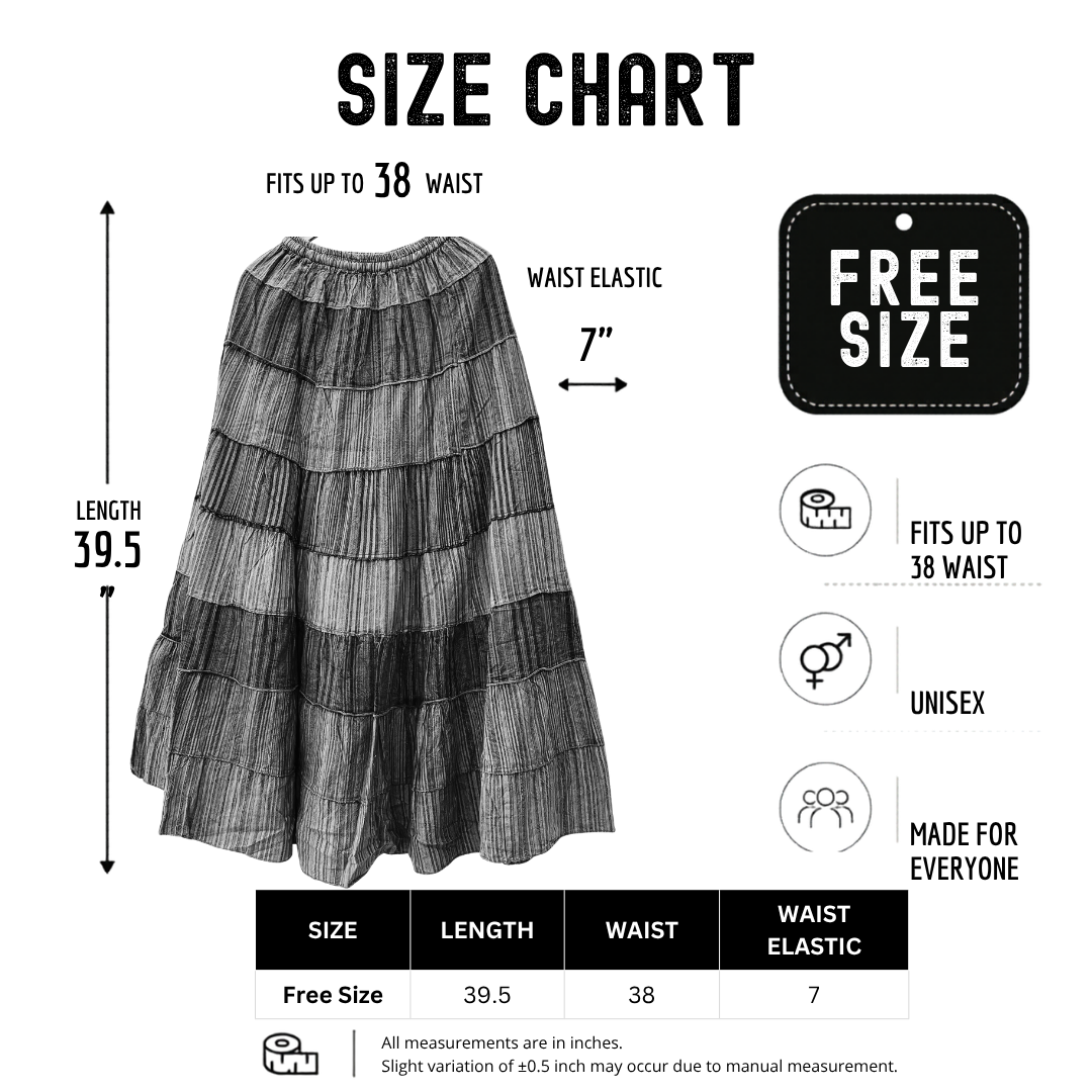 Boho Skirt - Sea