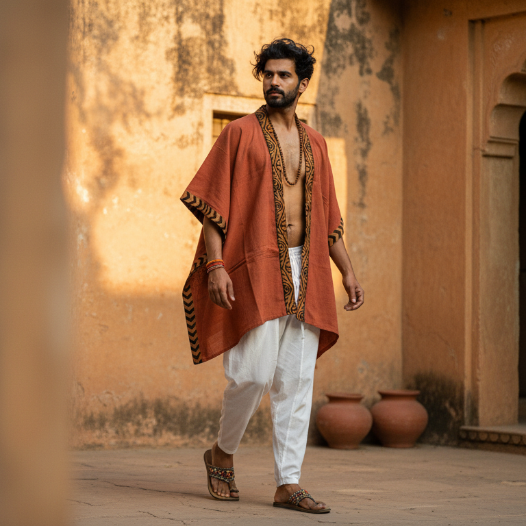 Karwaan Kaftan Shrug