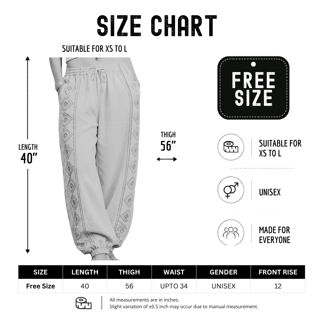 Moksha Cotton Pant- Midnight Black