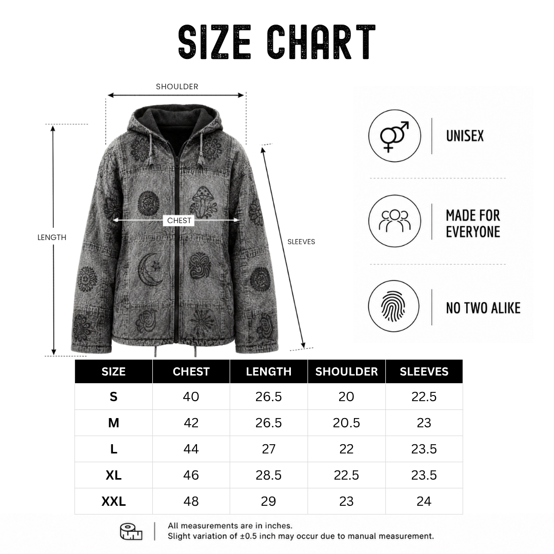 Pahadi Nepali Jacket - Multicolour