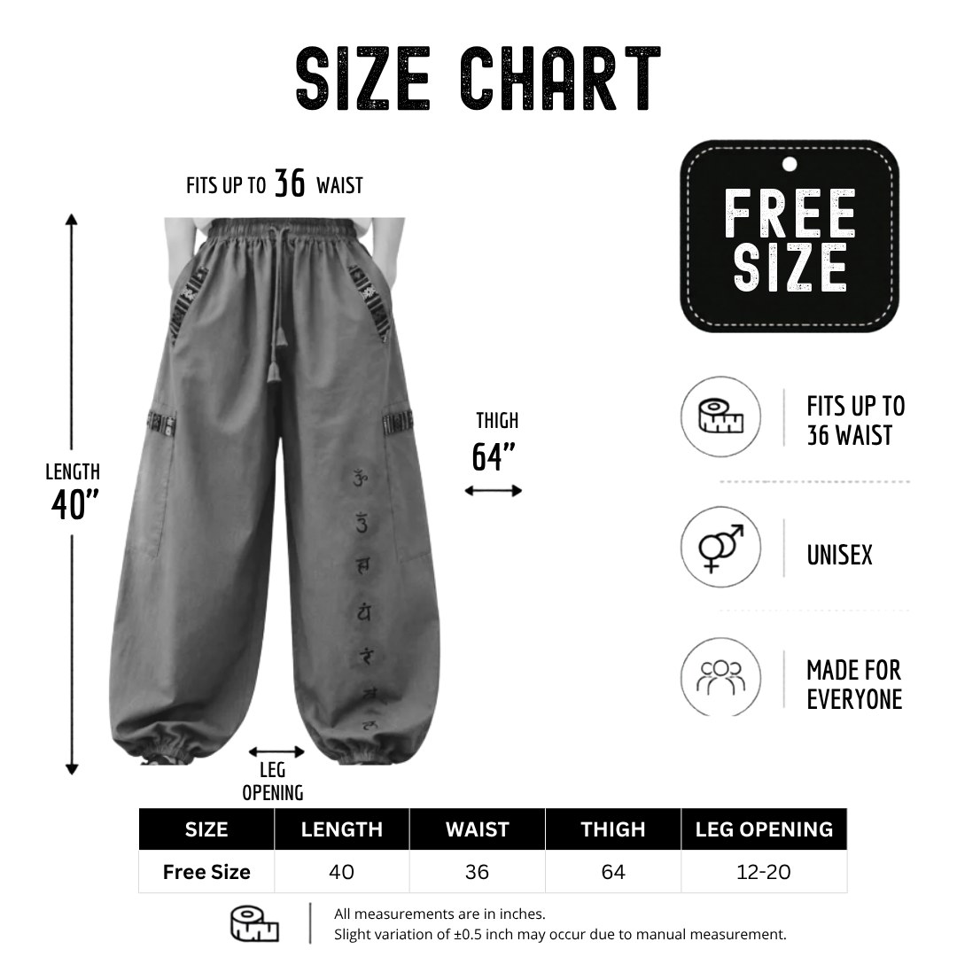 Pahadi Chakra Pants - Brown