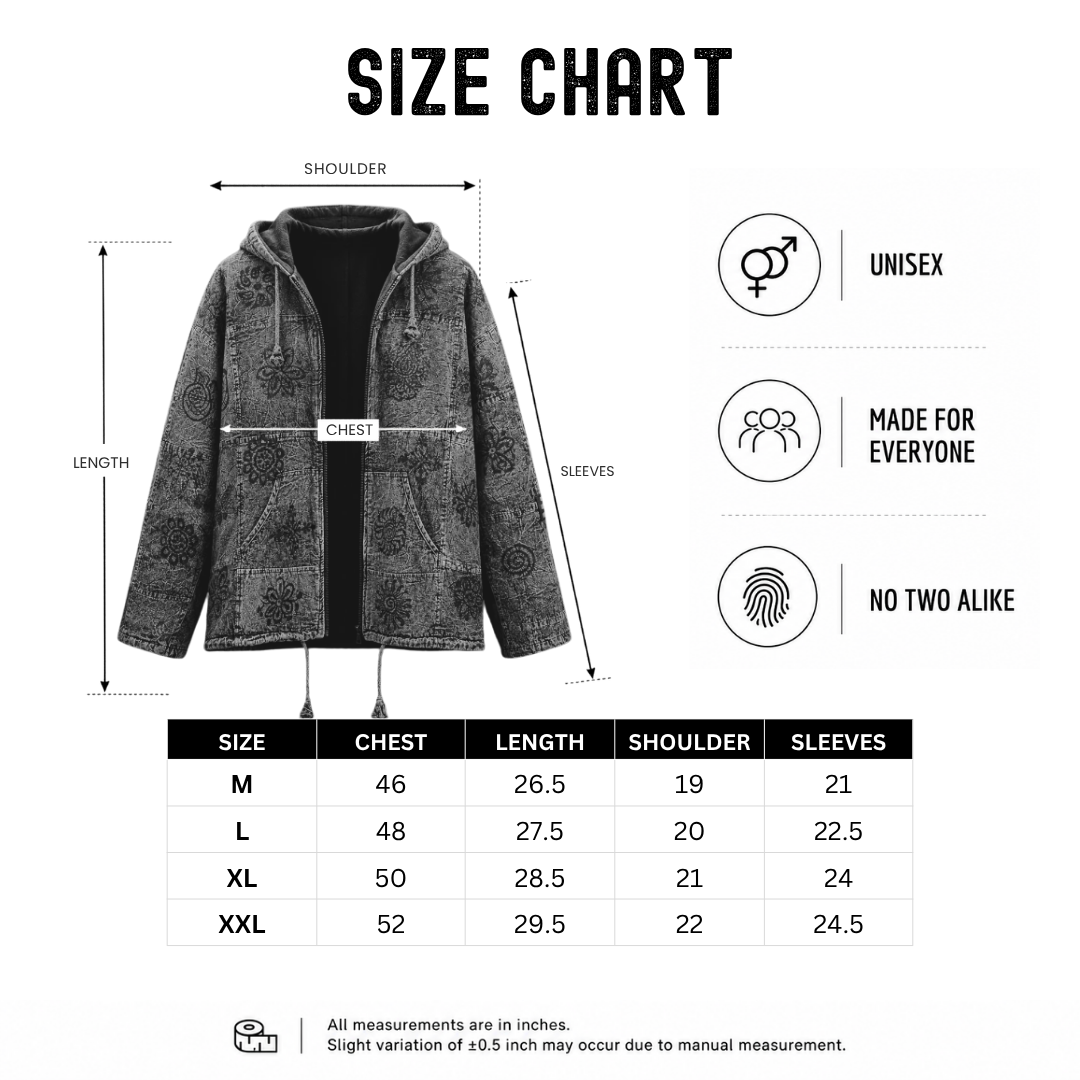 Pahadi Nepali Jacket - Night
