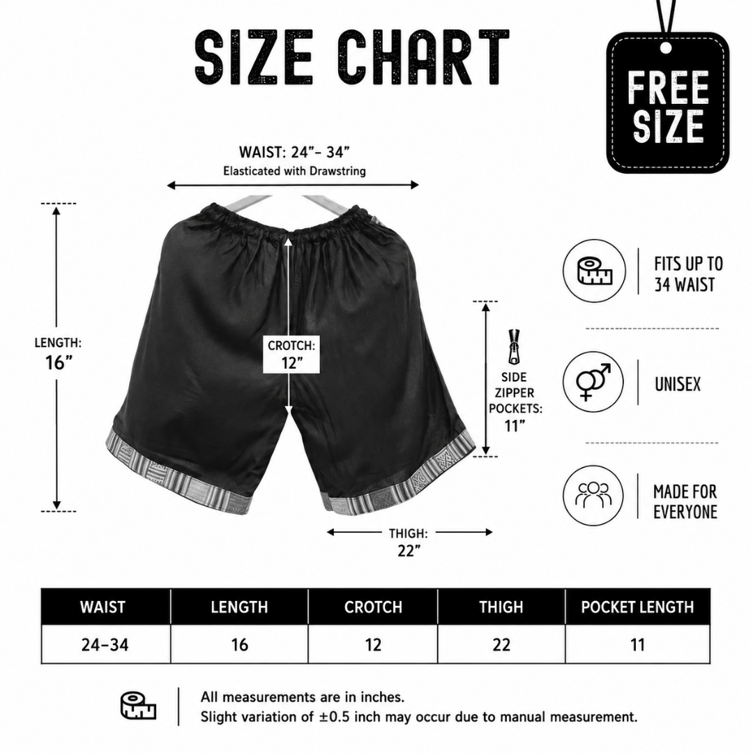 Pahadi Shorts - Wine