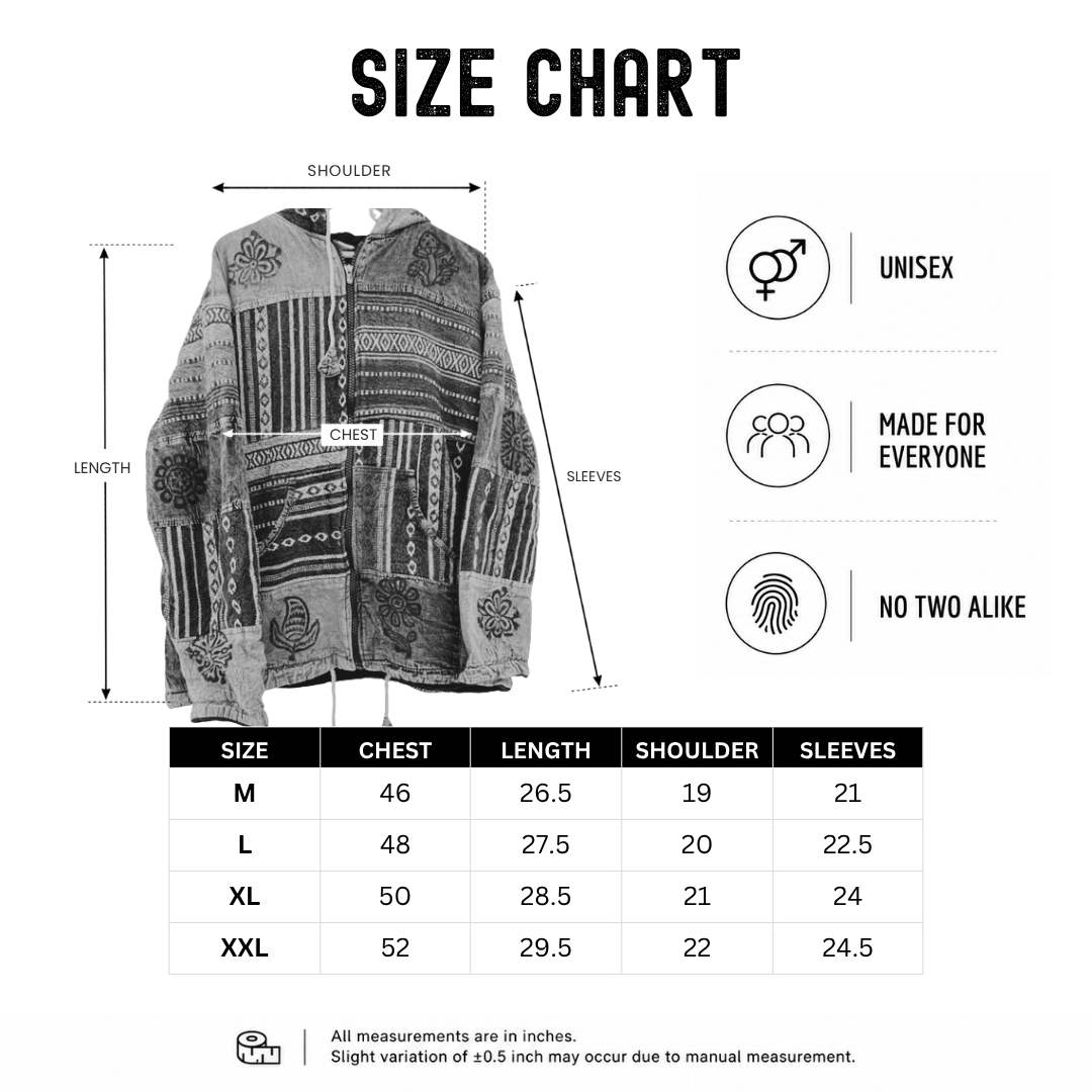 Pahadi Thread Jacket- Night