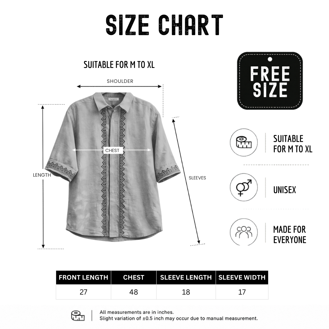 Rahgir Cotton Oversize Shirt 2.0 - Beige