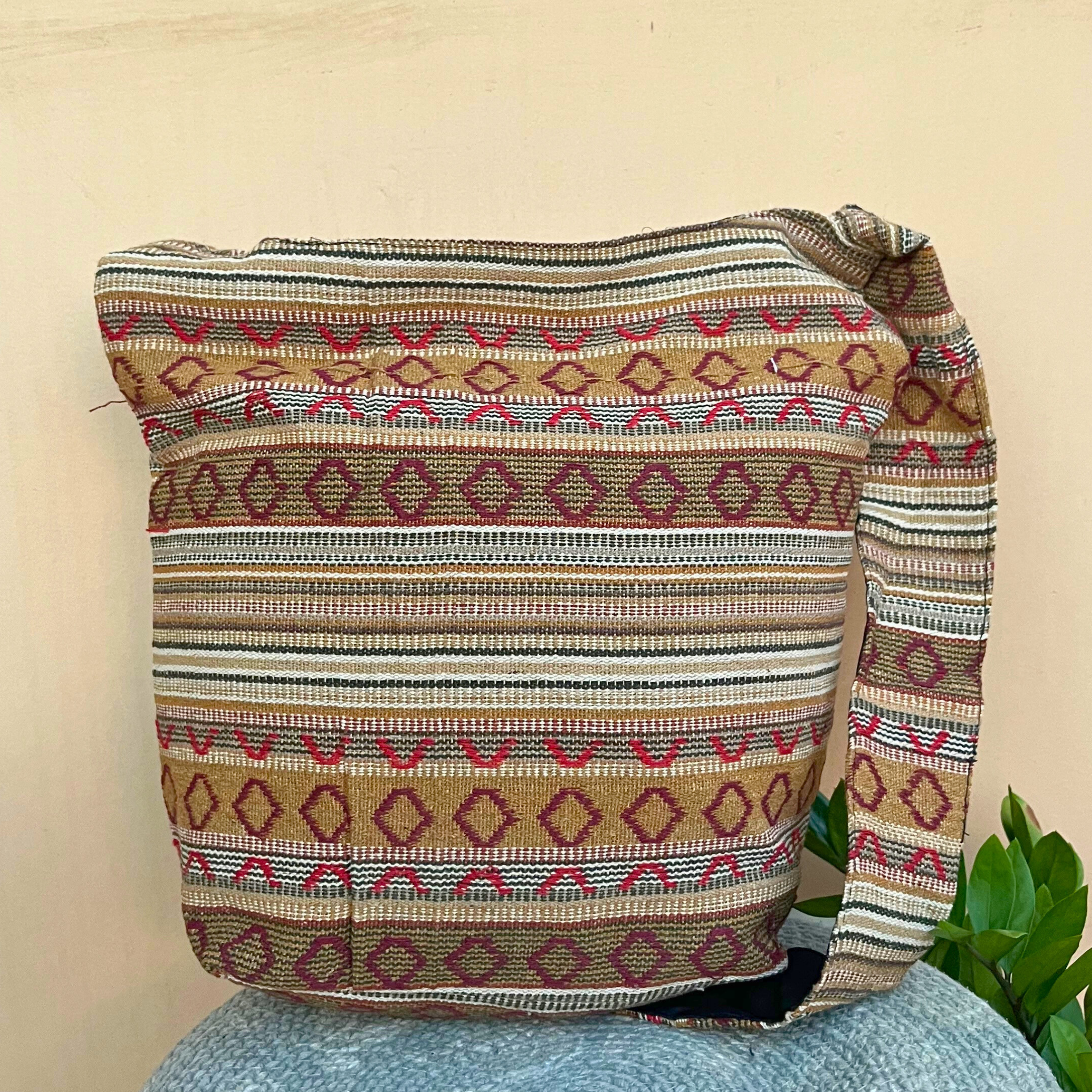 Big Hemp Jhola - Manmoji (Multicolor)