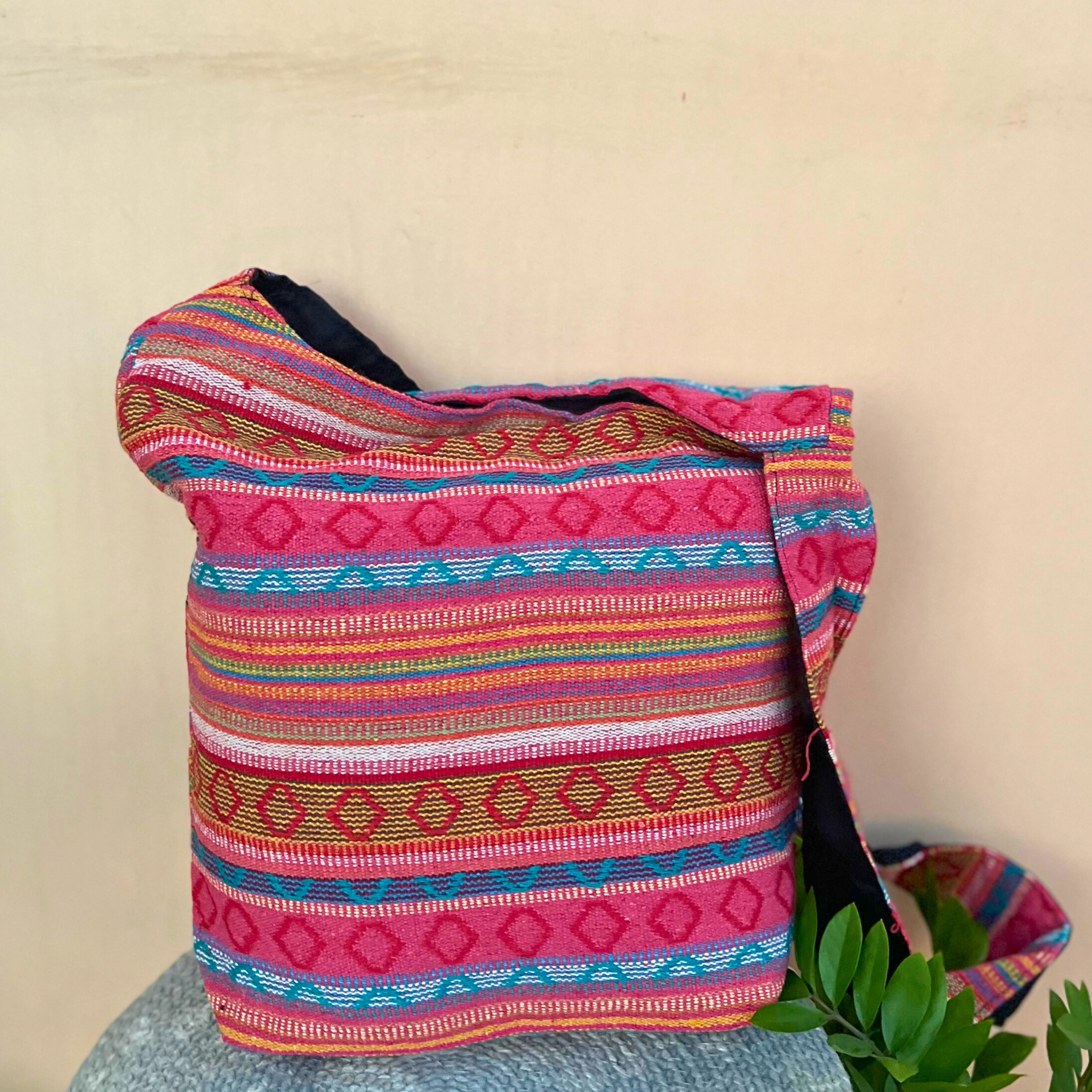 Big Hemp Jhola - Manmoji (Pink)
