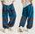 Woollen Kullu 3 Patti Pants- Sea