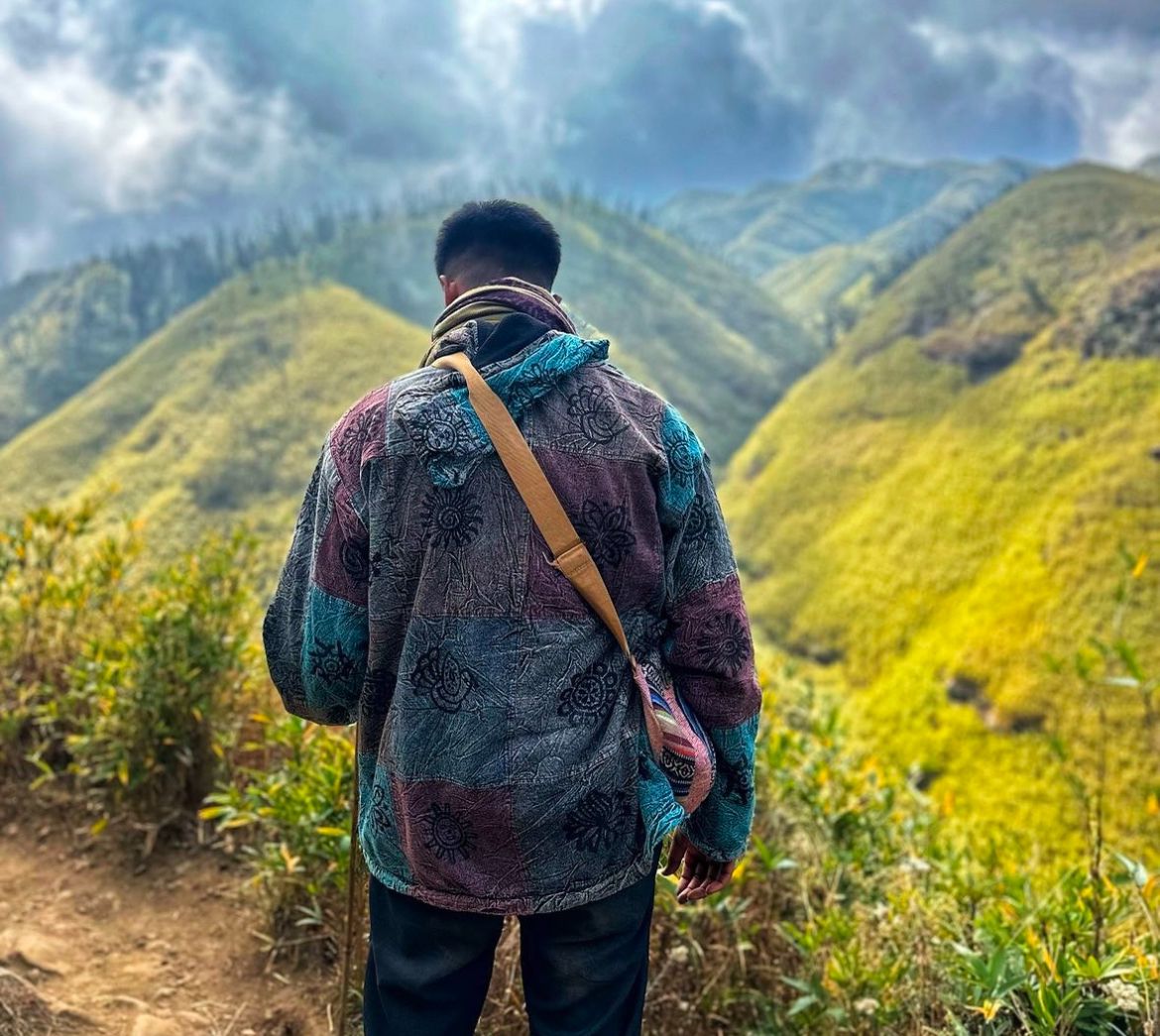 Pahadi Nepali Jacket - Multicolour