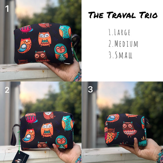 The Travel Trio (B'owl'ed Over)