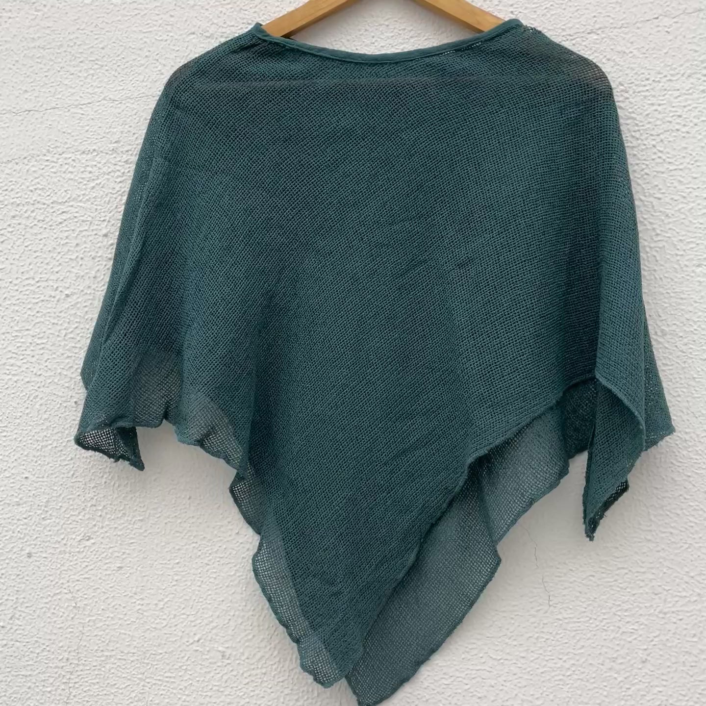 Shayra Cotton Top - Ocean Teal