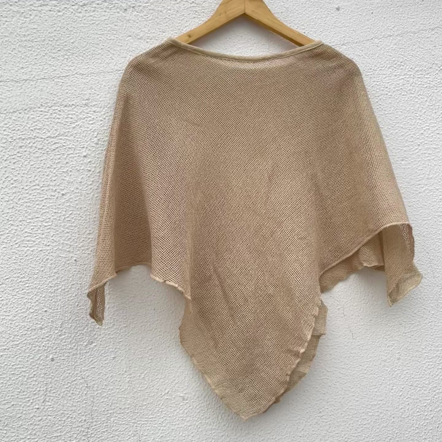 Shayra Cotton Top - Light Sand