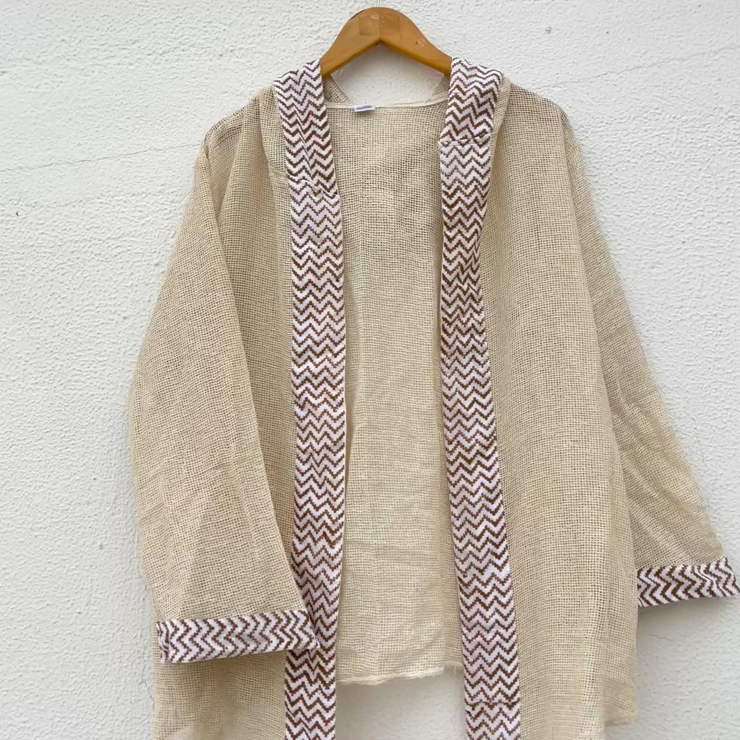 Kabira Cotton Shrug - Warm White