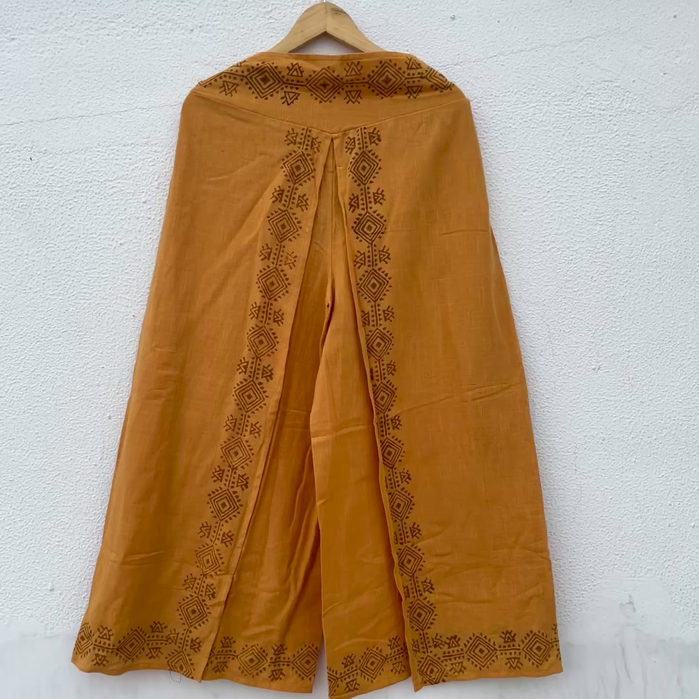 Mastani Cotton Pant- Mustard