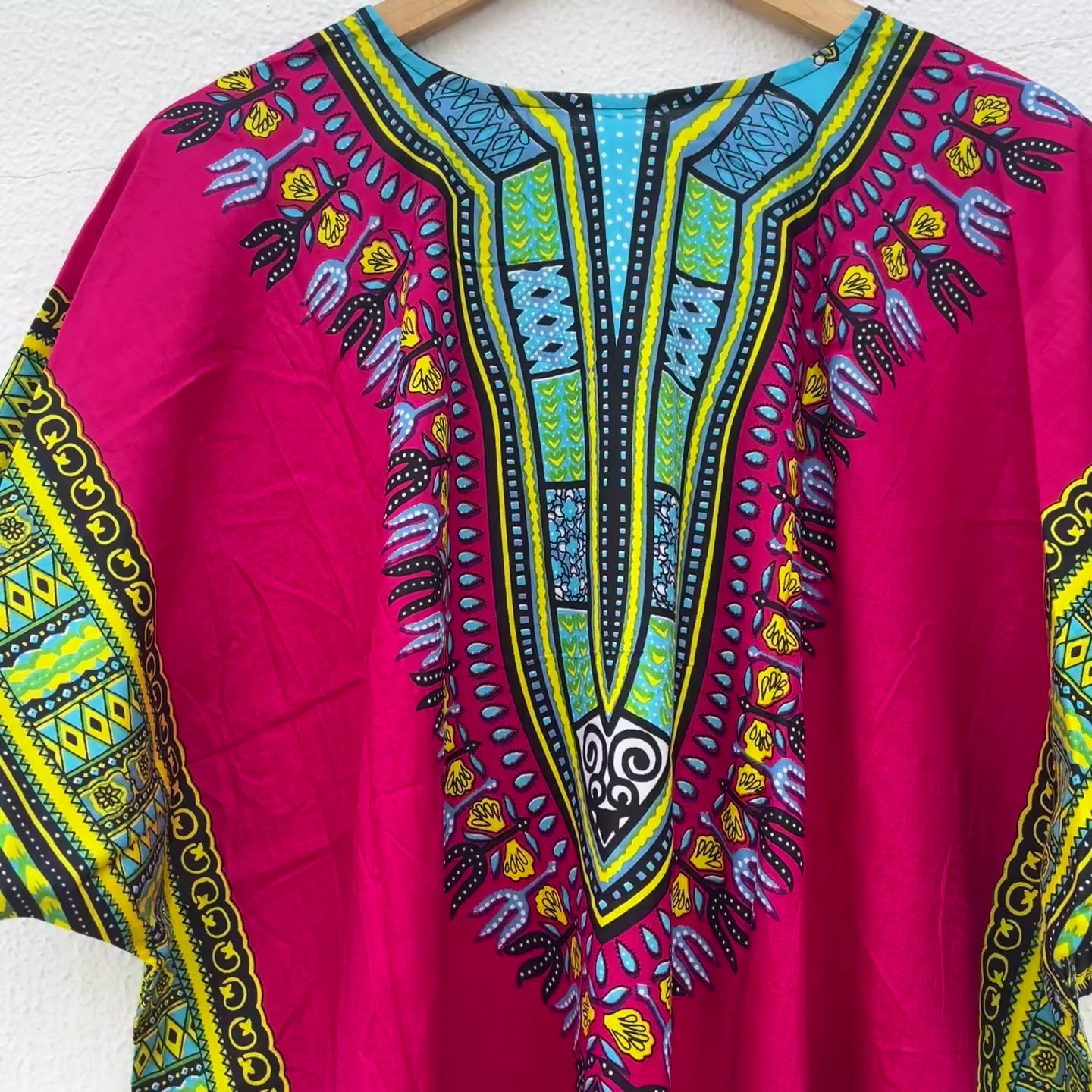 Dashiki Shirt - Pink