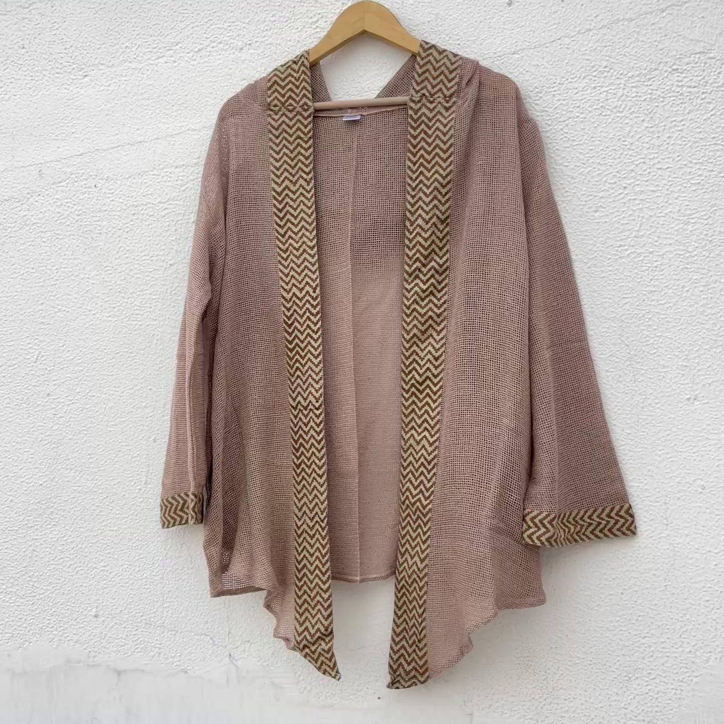 Kabira Cotton Shrug - Light Sand