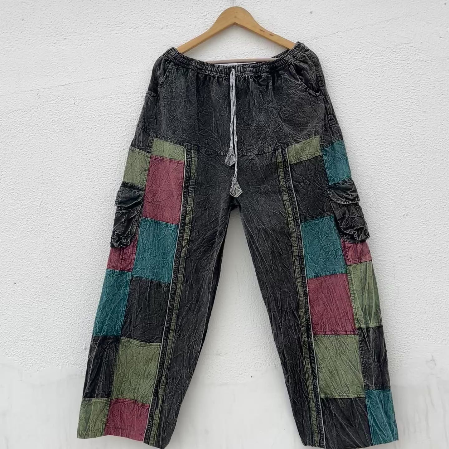 Valley of Flowers Cargo Pants - Mix Colour