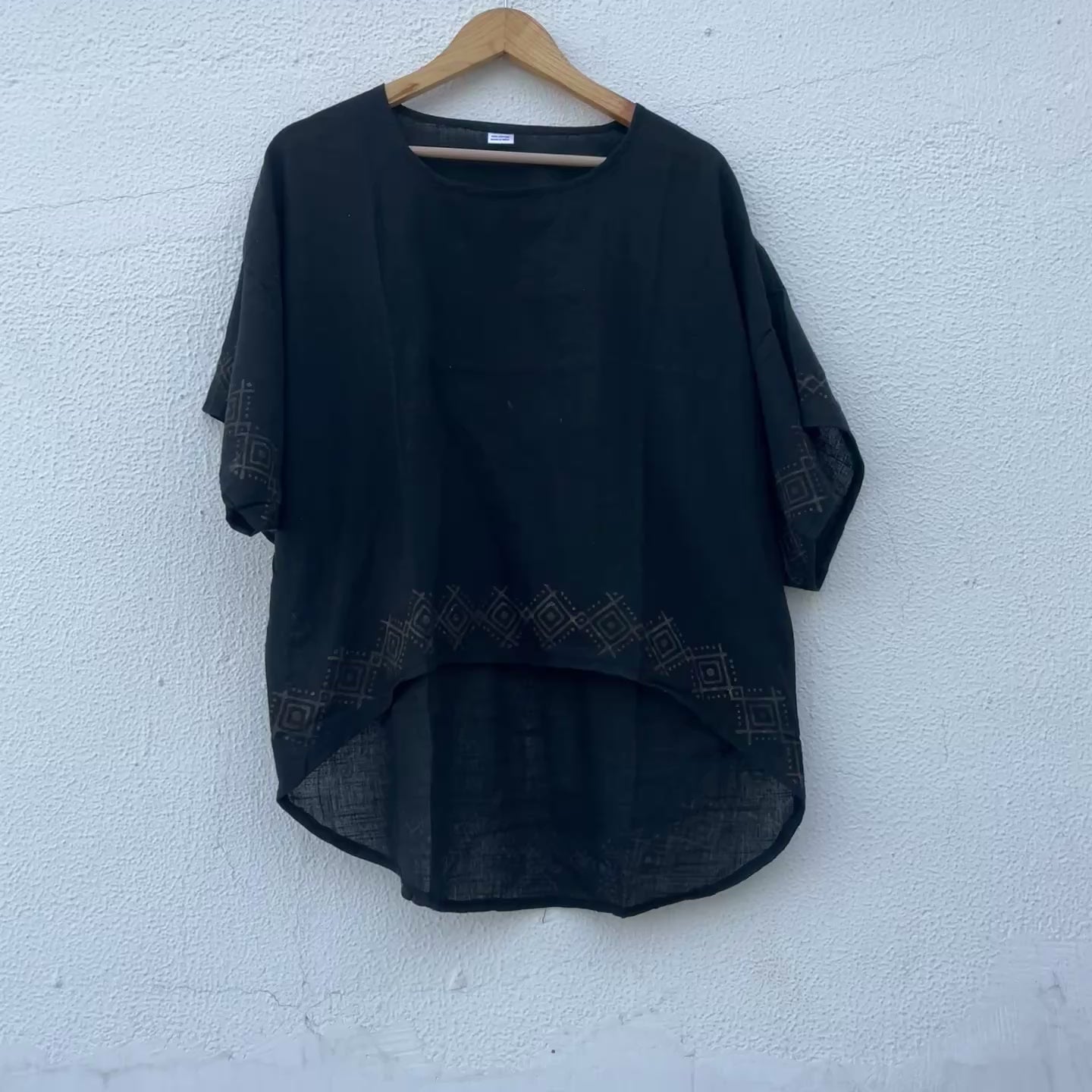 Aawara Cotton Top- Midnight Black